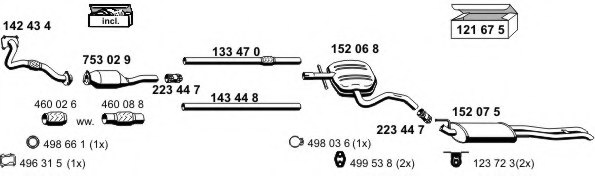 ERNST 070436 Exhaust System